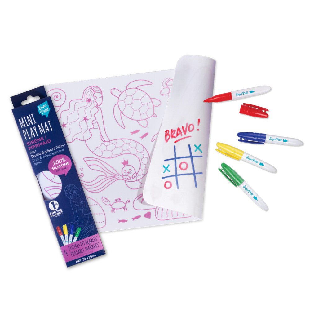 Mermet Toy Buy Super Petit Mini Playmat - Mermaid online at DAM Toys USA – Dam ...