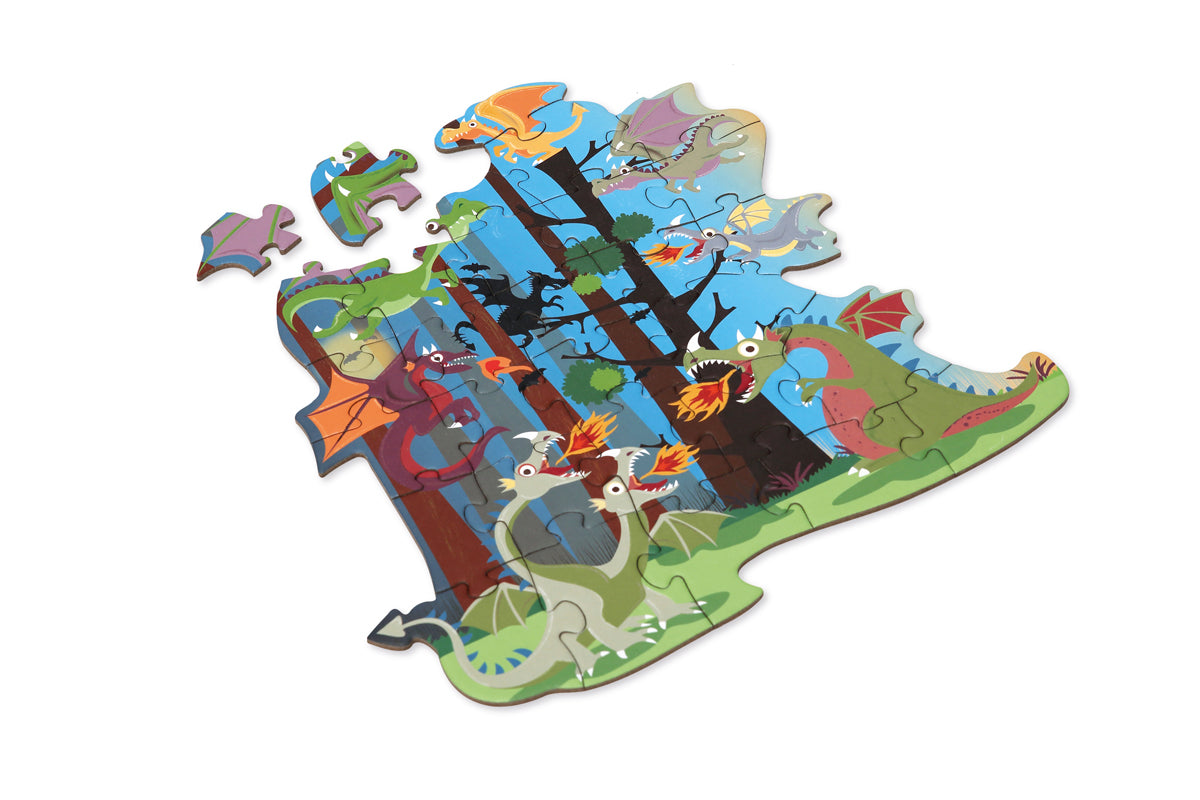 Scratch - Contour Puzzle - Pirate – Dam Toys B2C